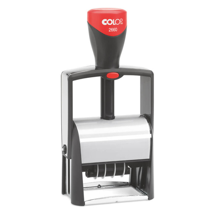 Woord-datumstempel Colop Heavy Duty 2660 Classic Line personaliseerbaar