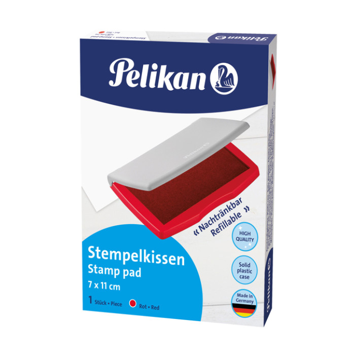 Stempelkussen Pelikan 2E 110x70mm rood