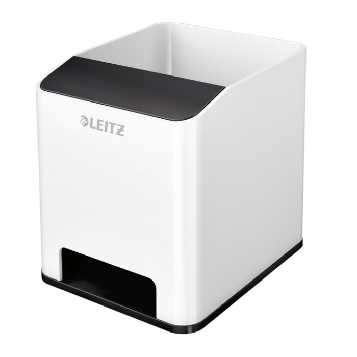 Pennenhouder Leitz WOW wit/zwart