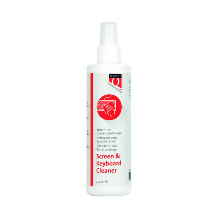 Reinigingsspray scherm/toetsenbord Quantore 250ml
