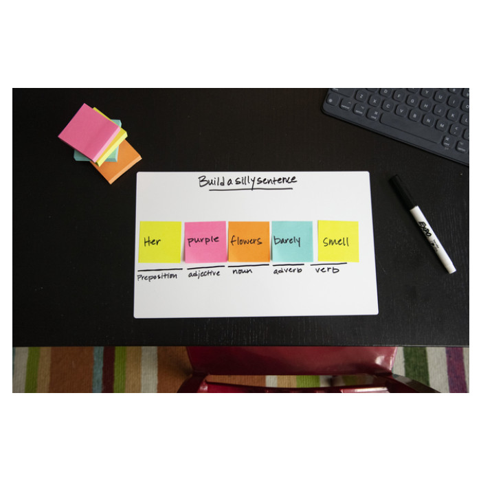 Memoblok Post-it 2028 76x76mm kubus pastel roze