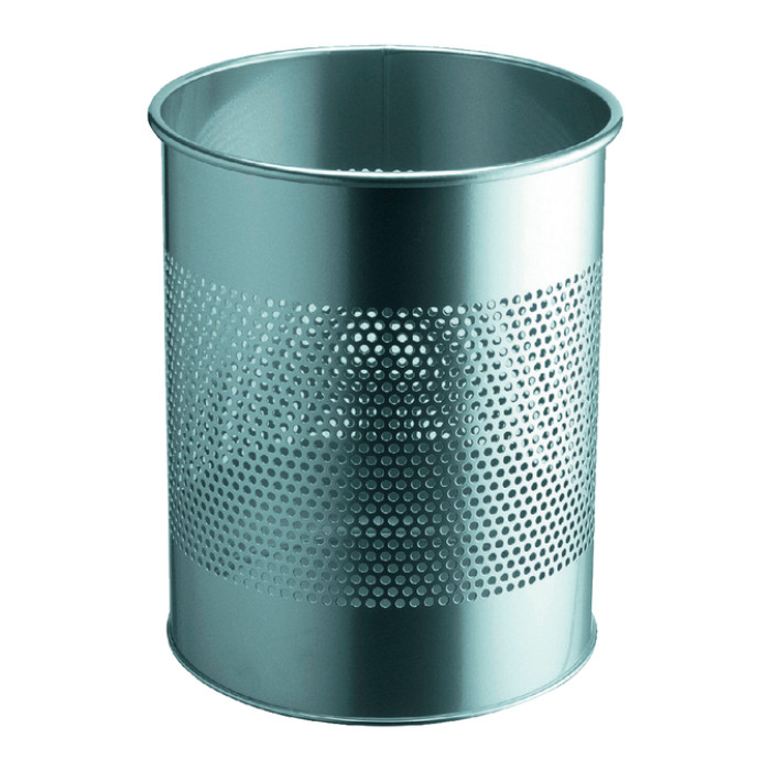 Papierbak Durable 3310-23 15 liter 165mm perforatie zilver