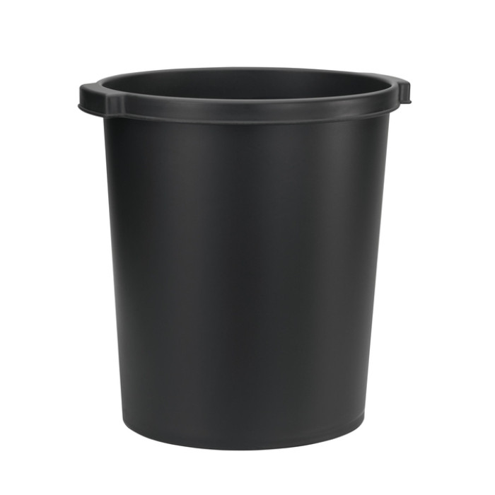 Papierbak Djois Re-Solution 15liter met griprand zwart