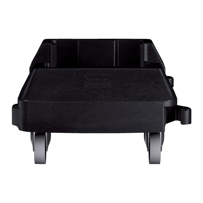 Onderstel Rubbermaid Slim Jim zwart
