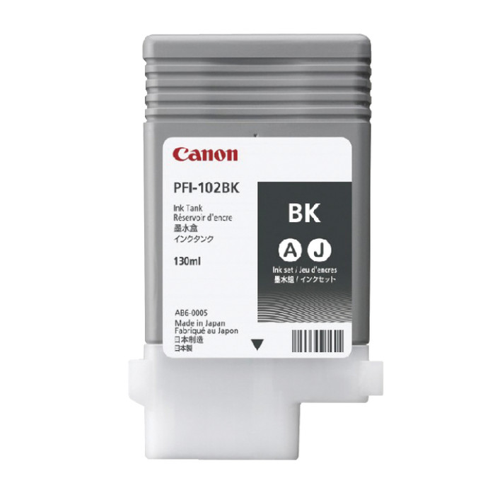 Inktcartridge Canon PFI-102 zwart