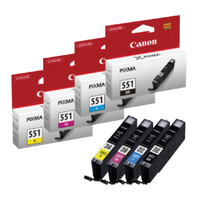 Inktcartridge Canon CLI-551grijs
