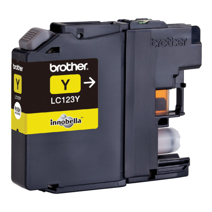 Inktcartridge Brother LC-123Y geel