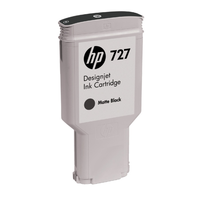 Inktcartridge HP C1Q12A 727 mat zwart