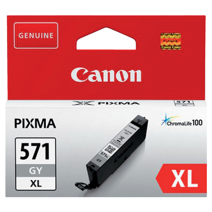 Inktcartridge Canon CLI-571XL  grijs