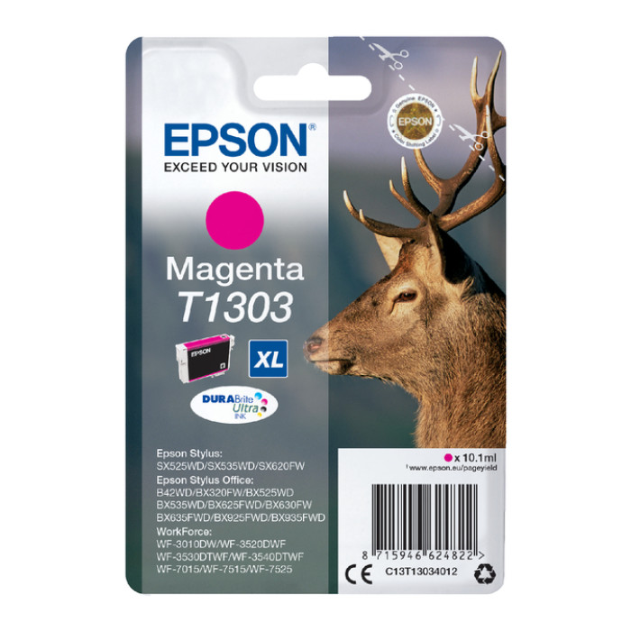Inktcartridge Epson T1303 rood