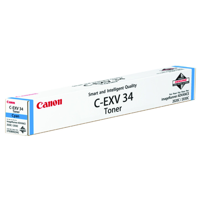 Tonercartridge Canon C-EXV 34 blauw