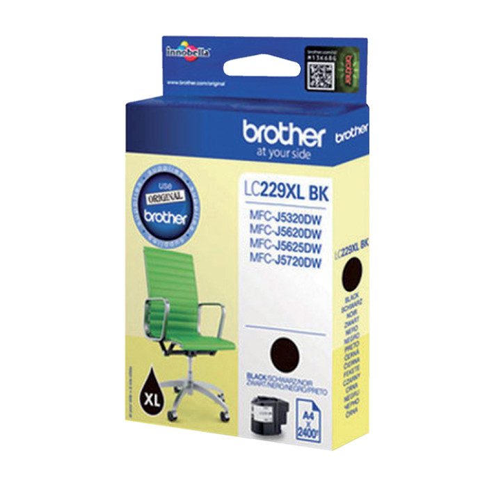 Inktcartridge Brother LC-229XLBK zwart