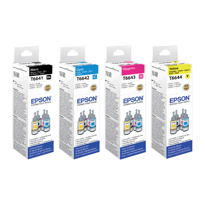 Navulinkt Epson T6641 zwart