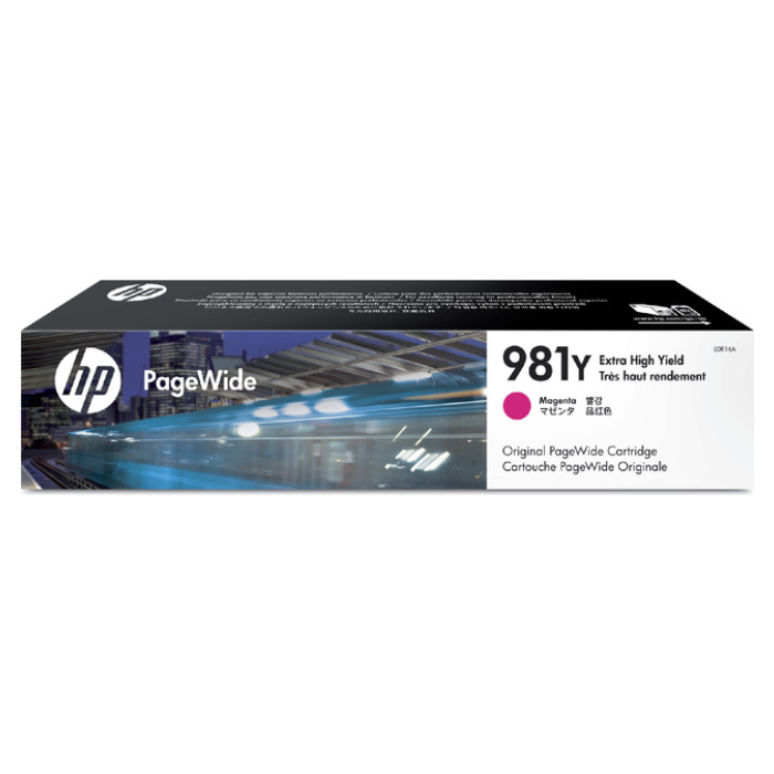 Inktcartridge HP L0R14A 981Y rood