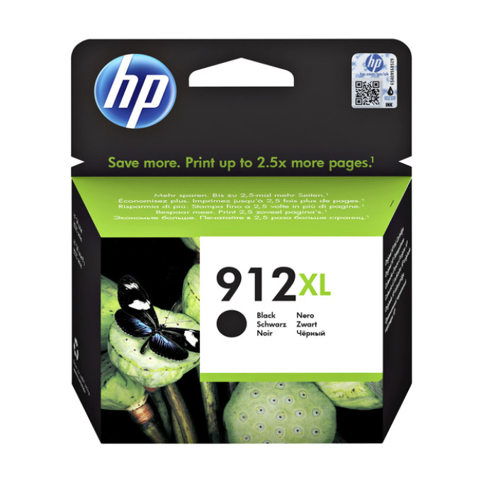 Inktcartridge HP 3YL84AE 912XL zwart