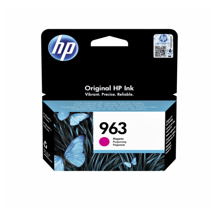 Inktcartridge HP 3JA24AE 963 rood