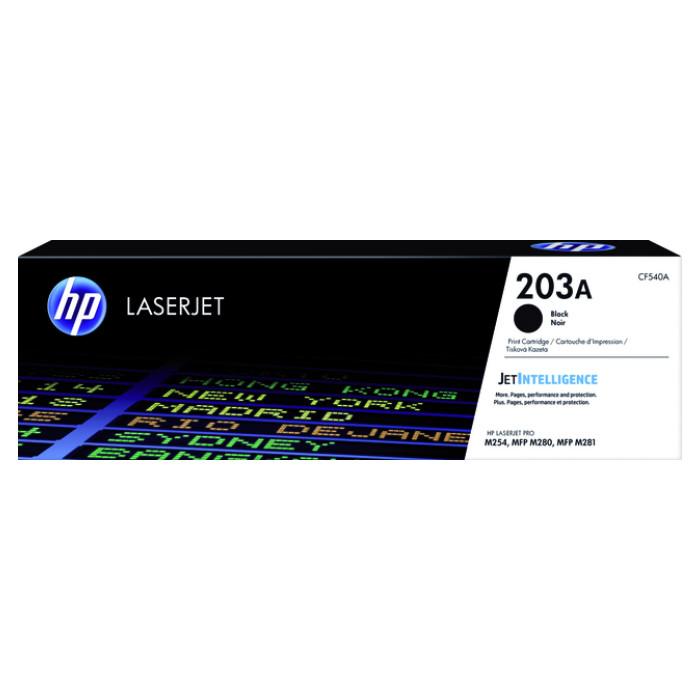 Tonercartridge HP CF540A 203A zwart
