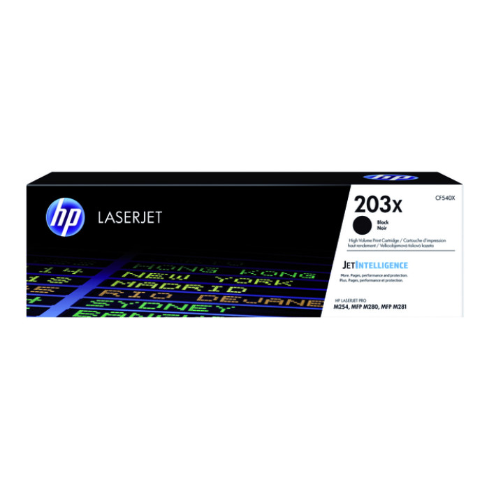 Tonercartridge HP CF540X 203X zwart