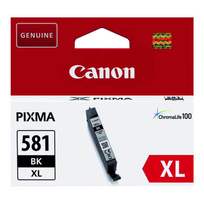 Inktcartridge Canon CLI-581XL zwart