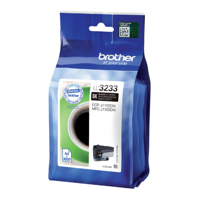 Inktcartridge Brother LC-3233BK zwart