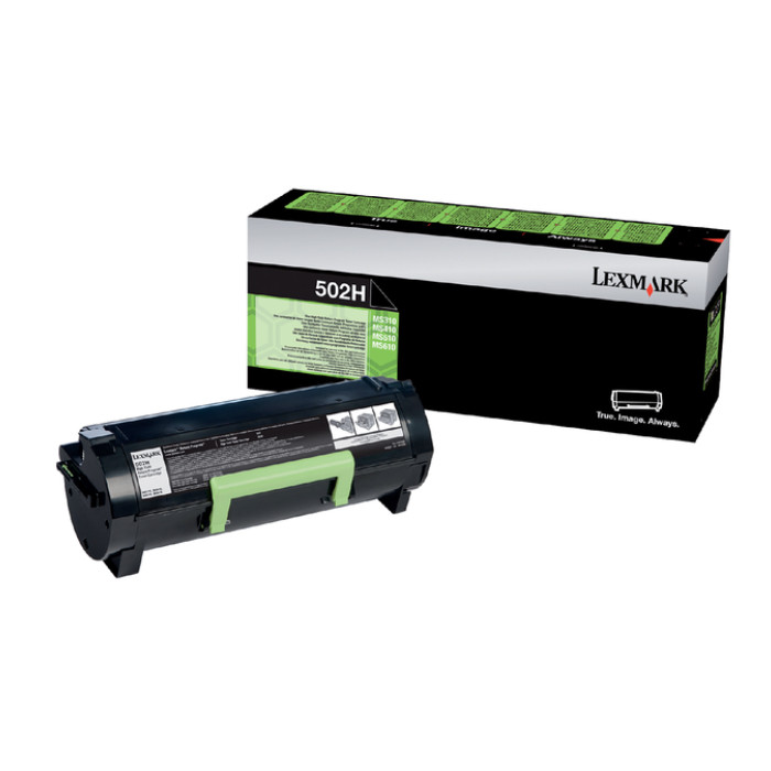 Tonercartridge Lexmark 50F2H00 prebate zwart