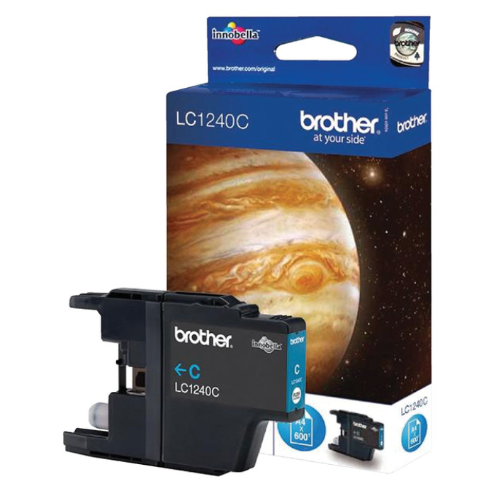 Inktcartridge Brother LC-1240C blauw