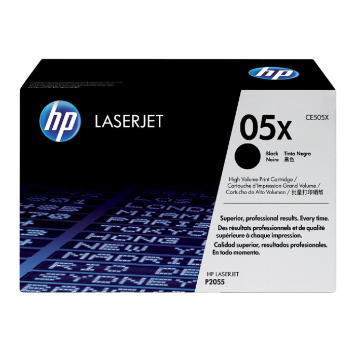 Tonercartridge HP CE505X 05X zwart