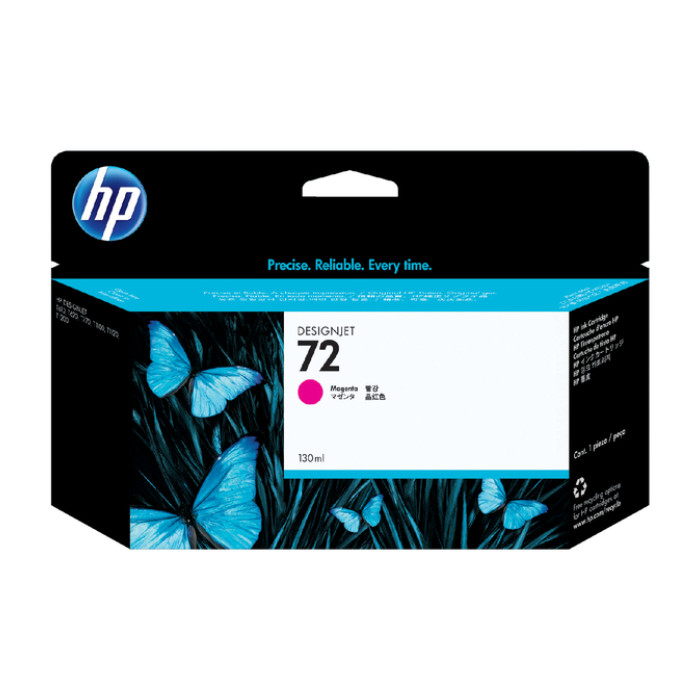 Inktcartridge HP C9372A 72 rood