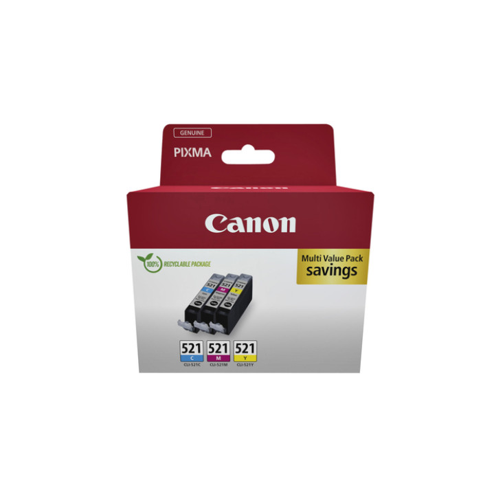 Inktcartridge Canon CLI-521 3 kleuren
