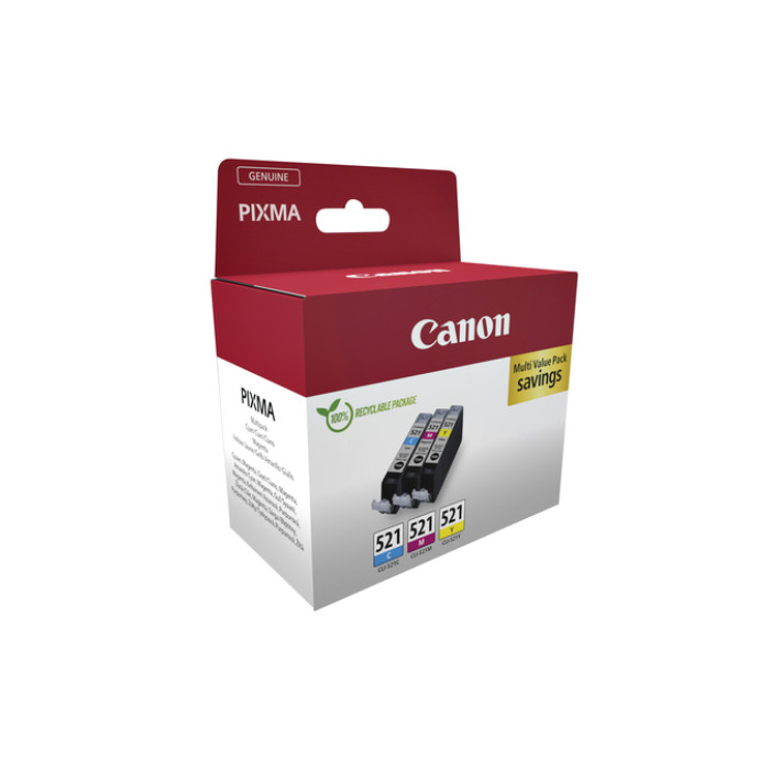Inktcartridge Canon CLI-521 3 kleuren