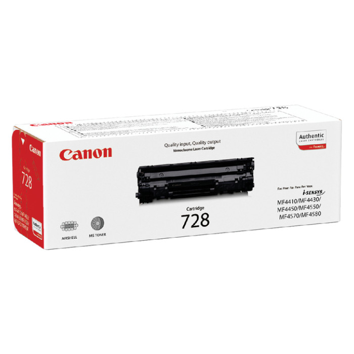 Tonercartridge Canon 728 zwart