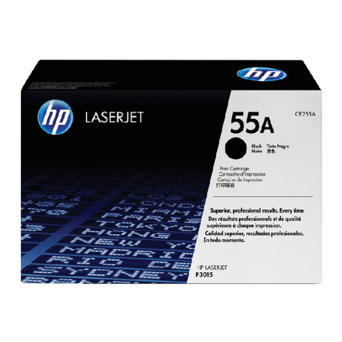 Tonercartridge HP CE255A 55A zwart