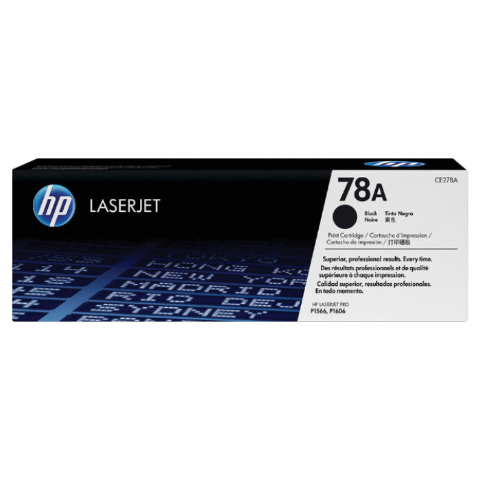 Tonercartridge HP CE278A 78A zwart
