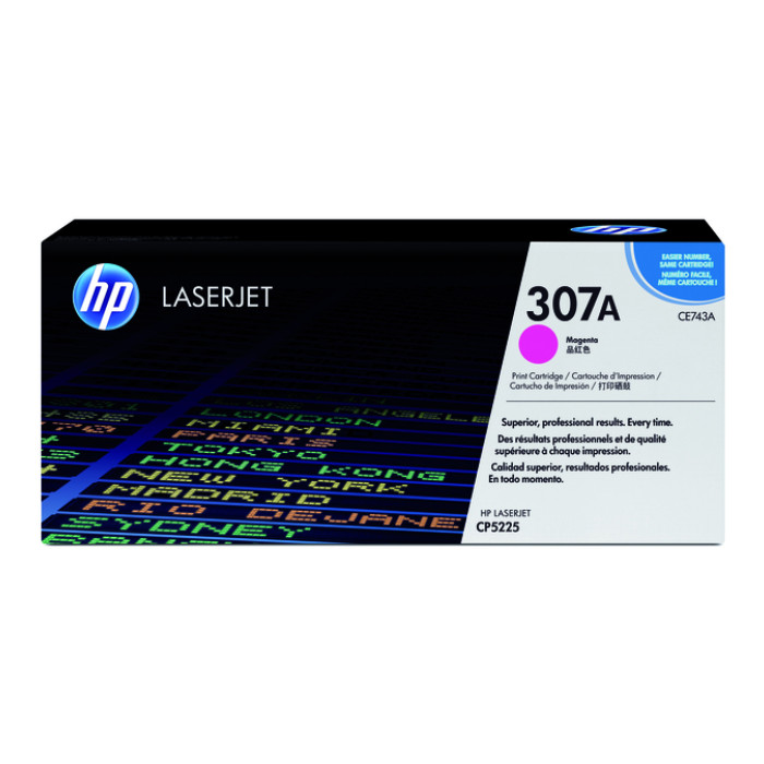 Tonercartridge HP CE743A 307A rood