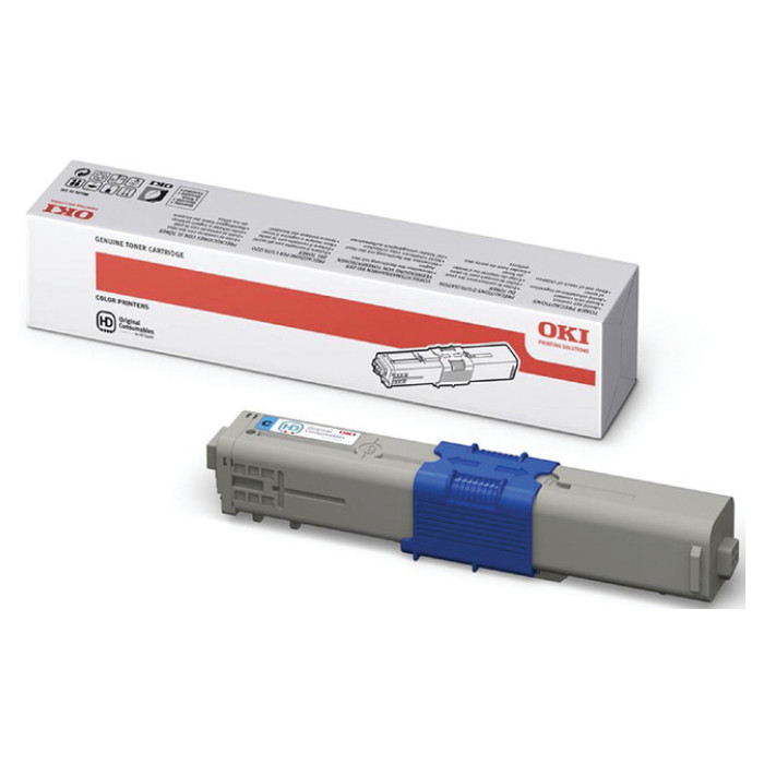 Toner Oki 44469706 blauw