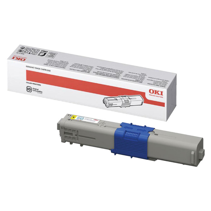 Toner Oki 44469704 geel
