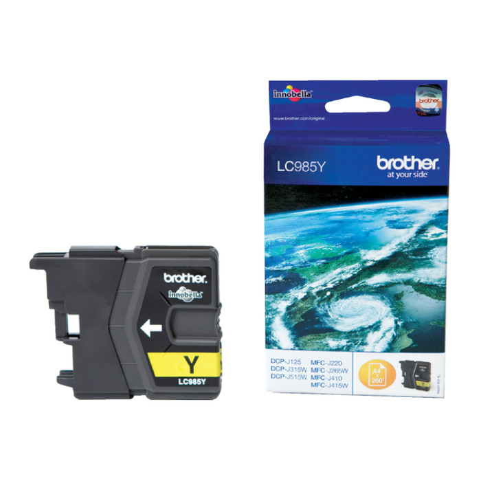 Inktcartridge Brother LC-985Y geel
