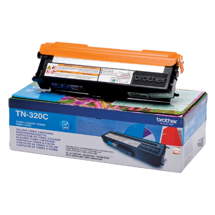 Toner Brother TN-320C blauw