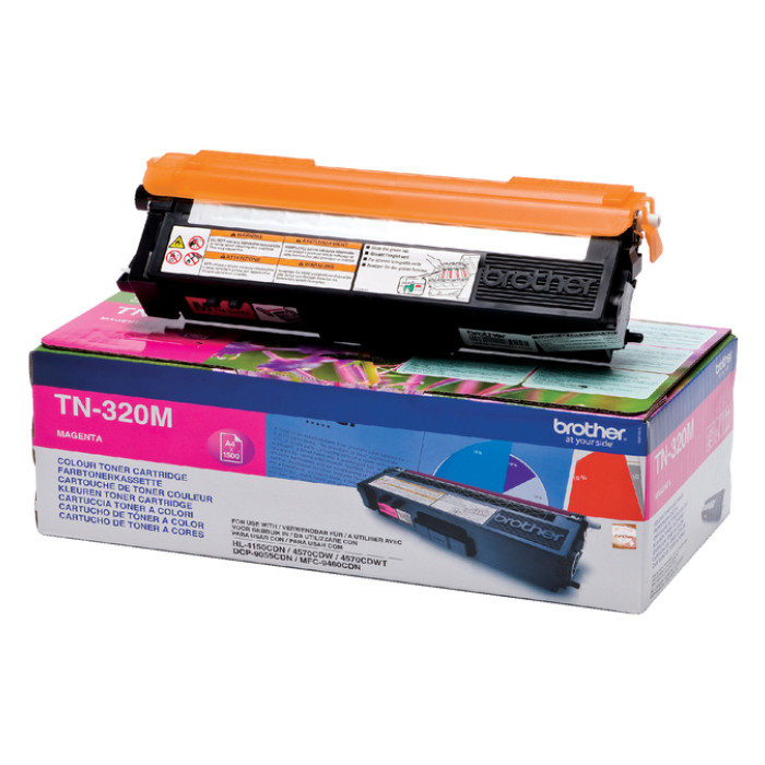 Toner Brother TN-320M rood