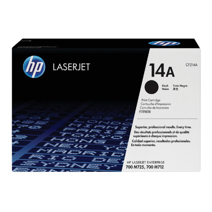 Tonercartridge HP CF214A 14A zwart
