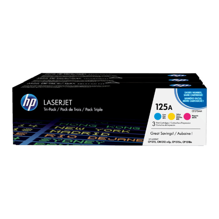Tonercartridge HP CF373AM 125A 3 kleuren
