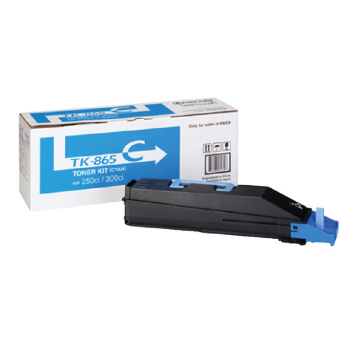 Toner Kyocera TK-865C blauw