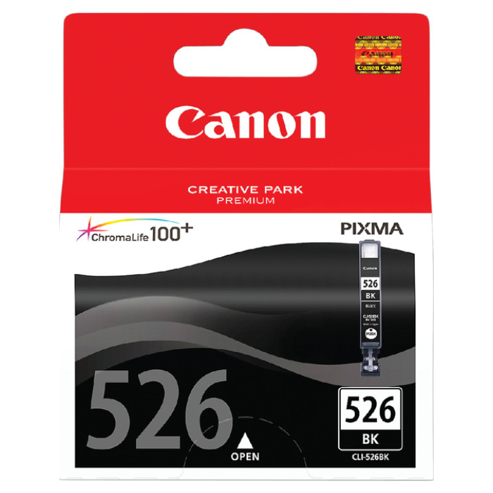 Inktcartridge Canon CLI-526 zwart