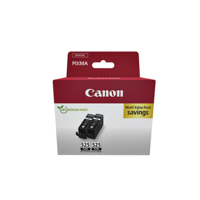 Inktcartridge Canon PGI-525 zwart 2x
