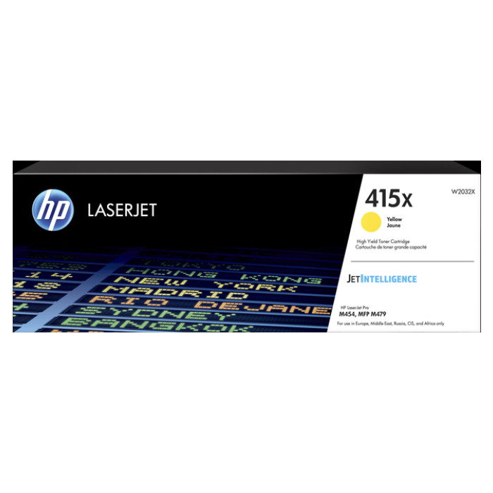 Tonercartridge HP W2032X 415X geel