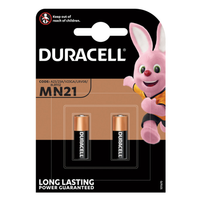 Batterij Duracell 2x MN21 alkaline