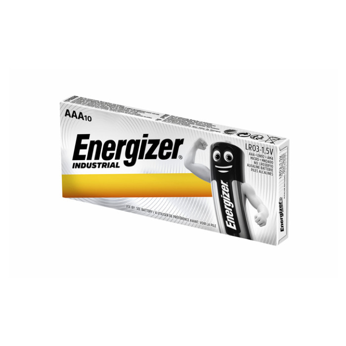 Batterij Energizer Industrial 10x AAA alkaline