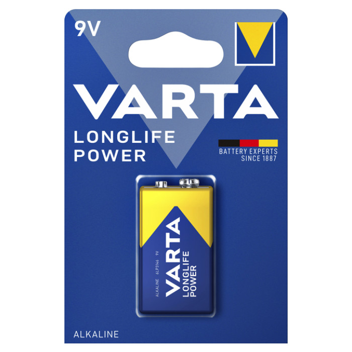 Batterij VARTA Longlife Power 9Volt