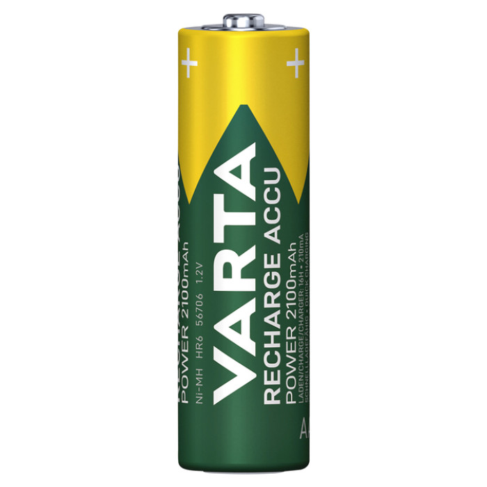 Batterij oplaadbaar VARTA 4x AA 2100mAh ready2use