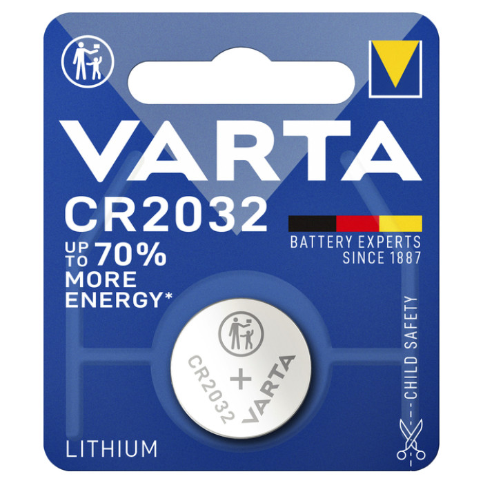 Batterij VARTA knoopcel 1x CR2032 lithium